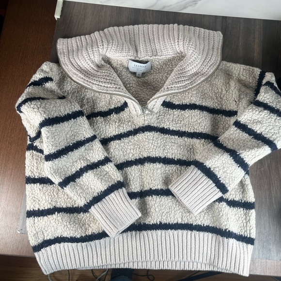 La Ligne Pullover Sweater M Sherpa - Picture 7 of 8